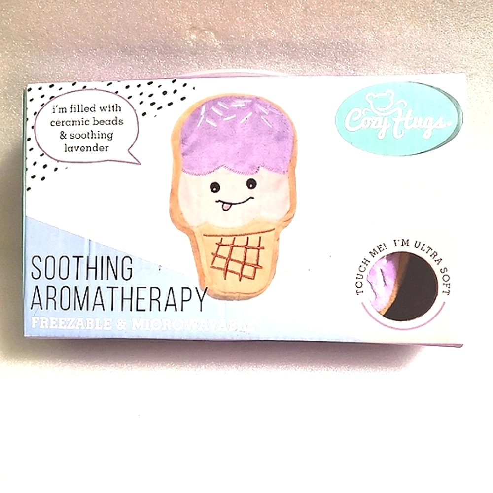 Cozy Hugs Aromatherapy Ice Cream Cone Lavender Scent